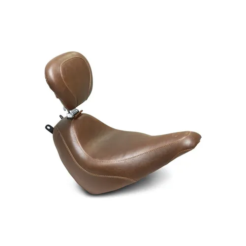 Mustang Brown Wide Tripper Solo Seat Backrest