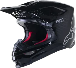 Alpinestars Adult Unisex Supertech M10 Solid Helmet MX XL Black