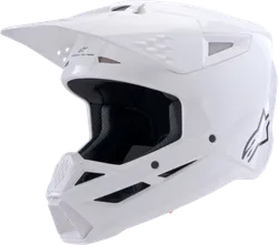 Alpinestars Adult Unisex SM3 Solid Helmet MX XS White