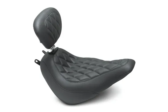 Mustang Black Diamond Wide Tripper Solo Seat Backrest