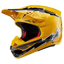Alpinestars Adult Unisex Supertech M10 Ampress Helmet MX XS Black Yellow