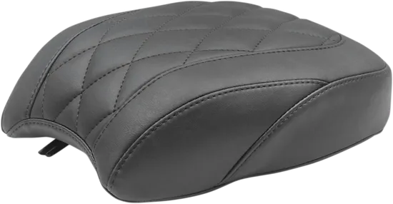 Mustang Black Diamond Stitch Wide Tripper Rear Passenger Seat
