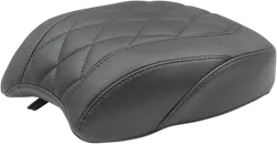 Mustang Black Diamond Stitch Wide Tripper Rear Passenger Seat