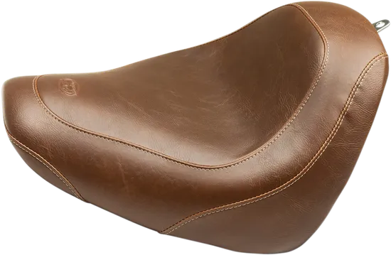 Mustang Brown Wide Tripper Front Solo Driver Seat