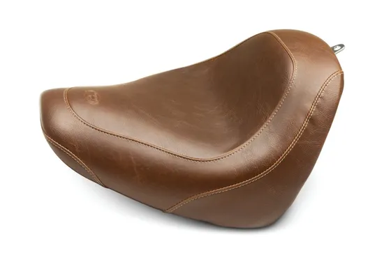 Mustang Brown Wide Tripper Front Solo Driver Seat