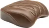 Mustang Brown Diamond Stitch Wide Tripper Rear Passenger Seat