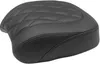 Mustang Black Diamond Stitch Wide Tripper Passenger Pillion Seat