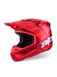 Alpinestars Adult Unisex SM7 Core Helmet MX M Red