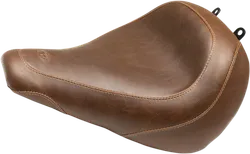 Mustang Brown Wide Tripper Front Solo Driver Seat