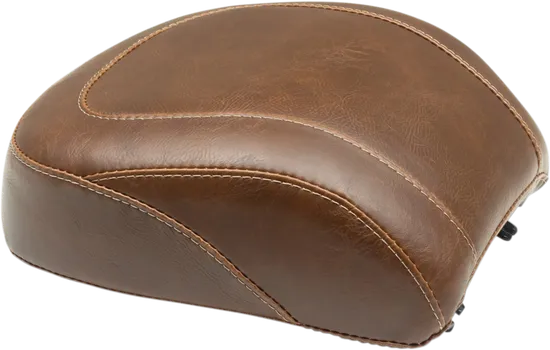 Mustang Brown Original Wide Tripper Rear Passenger Pillion Seat