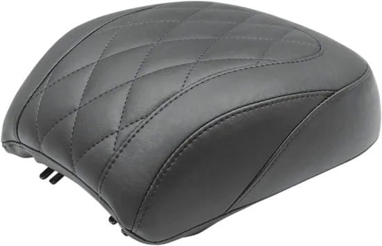 Mustang Black Diamond Stitch Wide Tripper Rear Passenger Seat