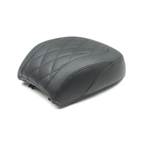 Mustang Black Diamond Stitch Wide Tripper Rear Passenger Seat