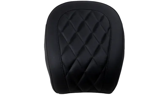 Mustang Black Diamond Stitch Wide Tripper Rear Passenger Seat