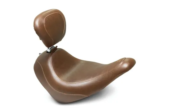 Mustang Brown Wide Tripper Solo Seat Backrest