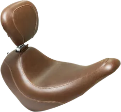 Mustang Brown Wide Tripper Solo Seat Backrest