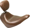 Mustang Brown Wide Tripper Solo Seat Backrest