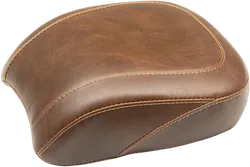 Mustang Brown Wide Tripper Rear Passenger Pillion Seat
