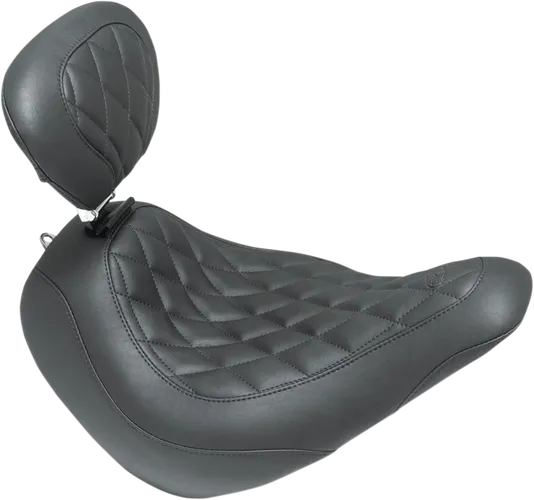 Mustang Black Diamond Wide Tripper Solo Seat Backrest