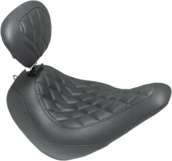 Mustang Black Diamond Wide Tripper Solo Seat Backrest