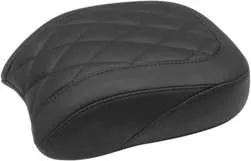Mustang Black Diamond Stitch Wide Tripper Rear Passenger Seat