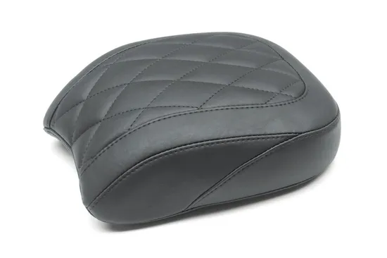 Mustang Black Diamond Stitch Wide Tripper Rear Passenger Seat