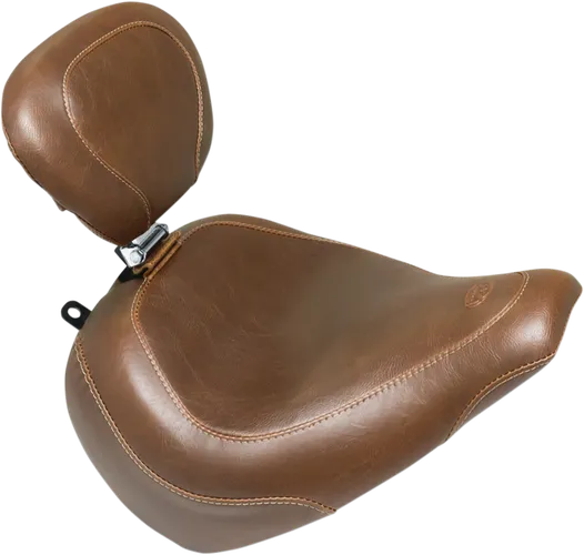 Mustang Brown Wide Tripper Solo Seat Backrest