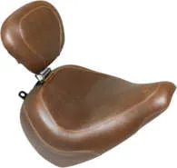 Mustang Brown Wide Tripper Solo Seat Backrest