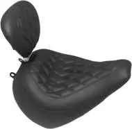 Mustang Black Diamond Wide Tripper Front Solo Seat