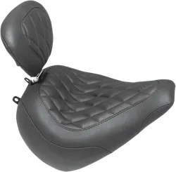 Mustang Black Diamond Wide Tripper Front Solo Seat