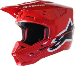 Alpinestars Adult Unisex S-M5 Helmet MX S Red