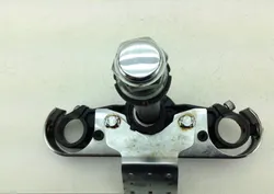 Lower Triple Tree Bottom Fork Clamp Shaft 01 Kawasaki Vulcan 1500 Classic FI 987