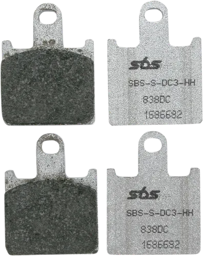 SBS Racing Dual Carbon Front Brake Pad Pair