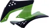 Polisport Radiator Shroud Black/Green