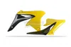Polisport Radiator Shroud Black/Yellow