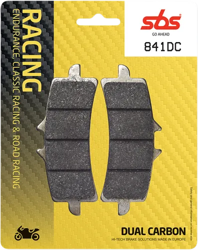 SBS Racing Dual Carbon Front Brake Pad Pair