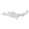 Polisport Fortress Skid Plate w Link Protector White