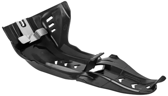 Polisport Black Fortress Belly Skid Plate w Link Protector