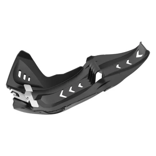 Polisport Black Fortress Belly Skid Plate w Link Protector 2
