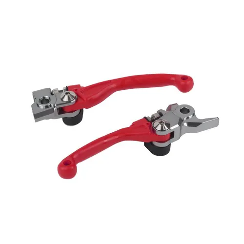 Polisport Red Pivot Brake Clutch Hand Lever Set