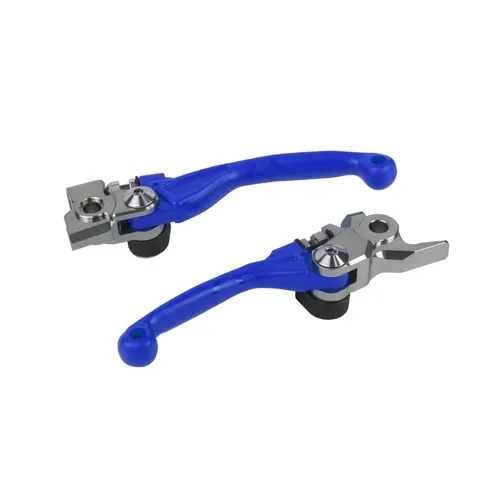 Polisport Blue Pivot Brake Clutch Hand Lever Set