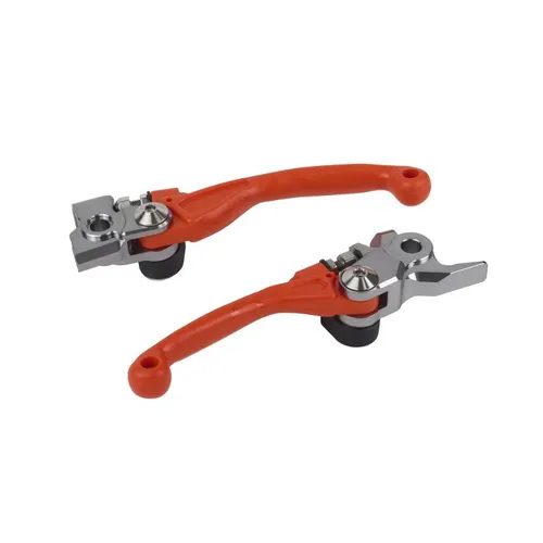 Polisport Orange Pivot Brake Clutch Hand Lever Set