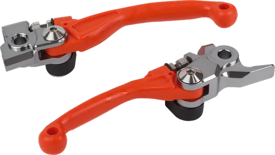 Polisport Orange Pivot Brake Clutch Hand Lever Set