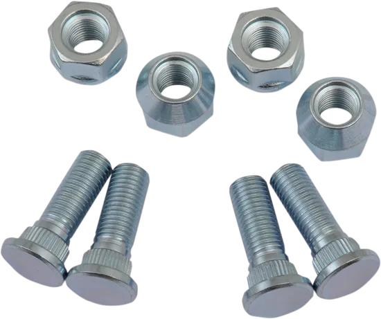 Moose Front Rear Wheel Stud and Nut Kit