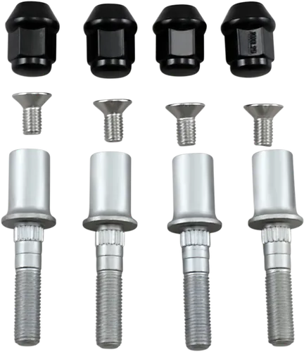 Moose Front Rear Wheel Stud and Nut Kit