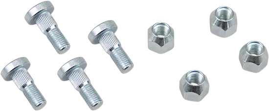 Moose Front Rear Wheel Stud and Nut Kit