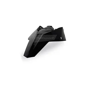 Polisport Rear Fender & Side Panels Black