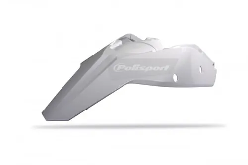 Polisport Rear Fender & Side Panels White