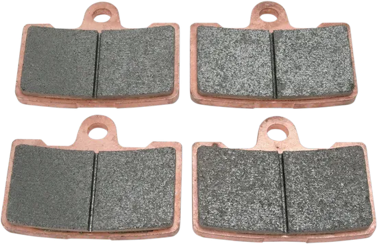 SBS Sintered Front Brake Pad Pair w 8 Piston Caliper 2