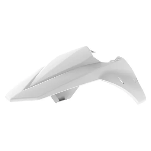 Polisport Plastic Rear Fender Side Panel White 2