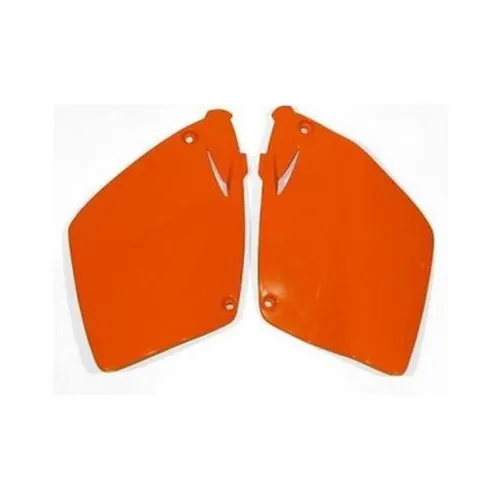 Polisport Side Number Plate Orange